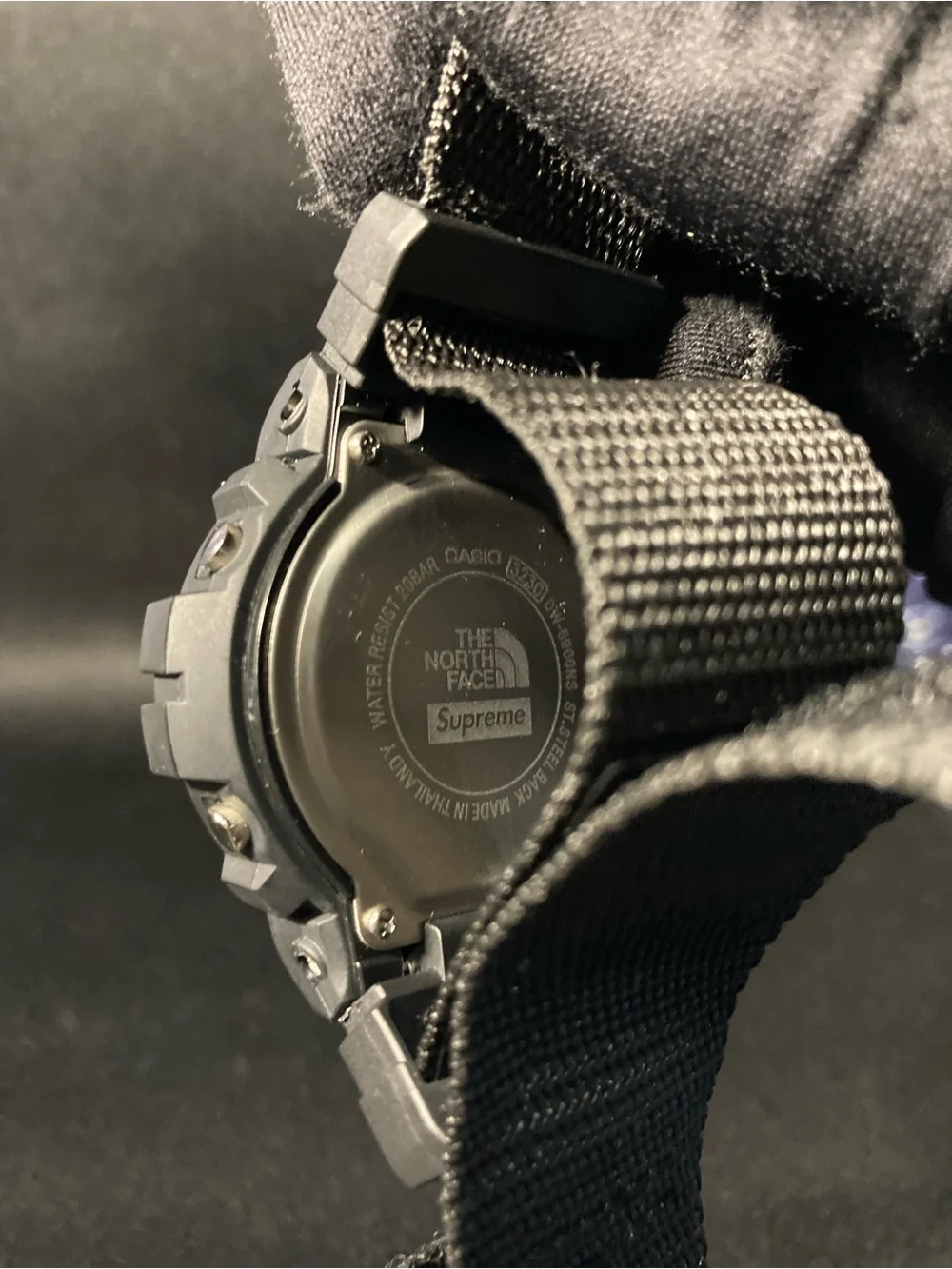 Custom Black and Red G Shock Dw6900 Model